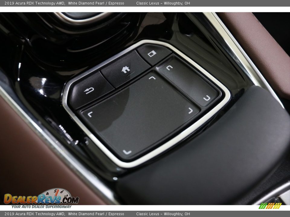 2019 Acura RDX Technology AWD White Diamond Pearl / Espresso Photo #23