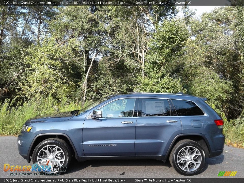 Slate Blue Pearl 2021 Jeep Grand Cherokee Limited 4x4 Photo #1