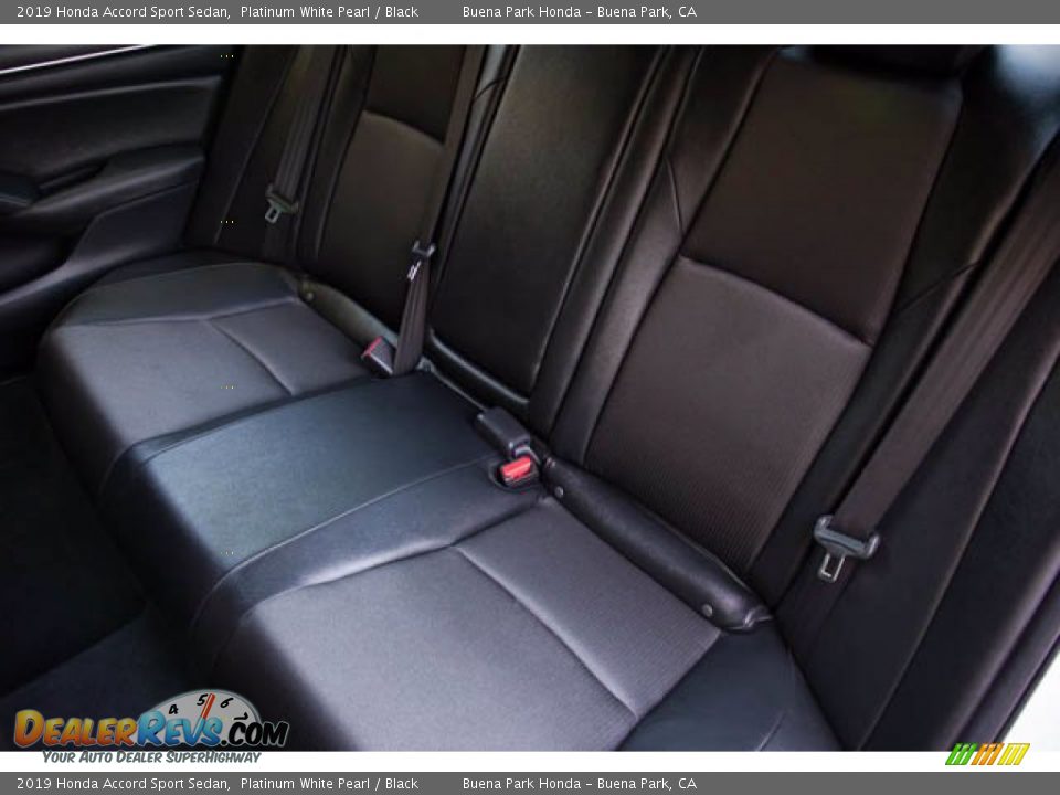 2019 Honda Accord Sport Sedan Platinum White Pearl / Black Photo #20