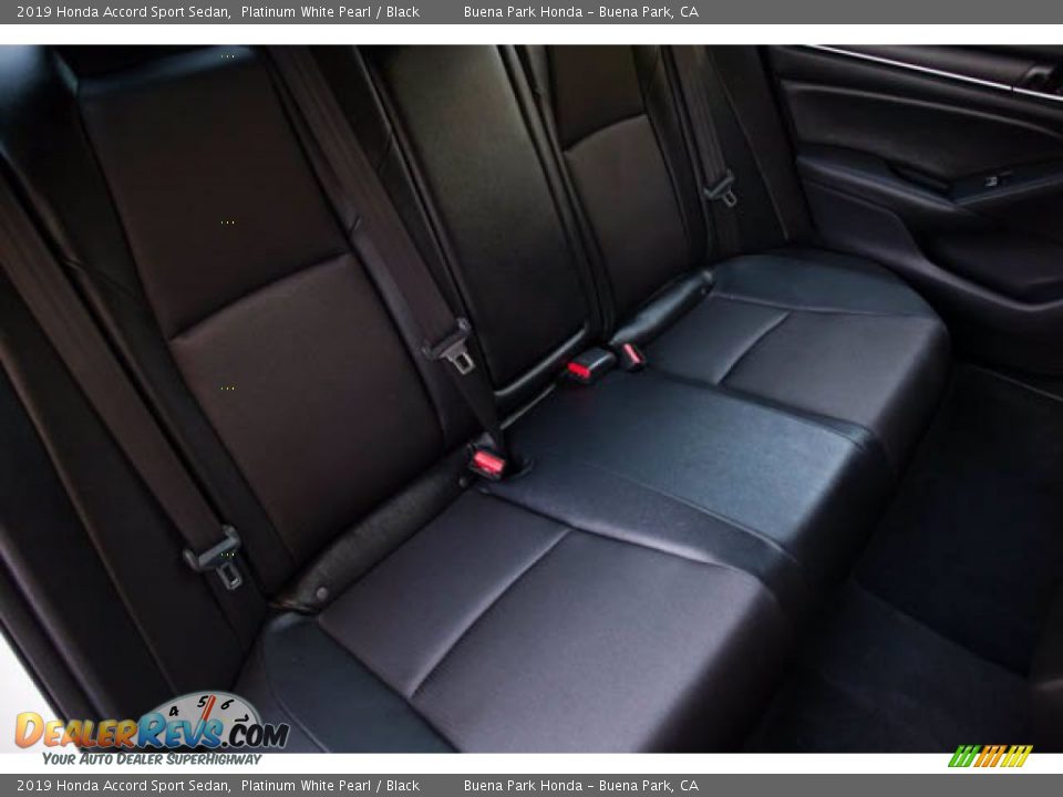 2019 Honda Accord Sport Sedan Platinum White Pearl / Black Photo #23