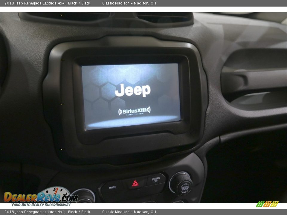 2018 Jeep Renegade Latitude 4x4 Black / Black Photo #8