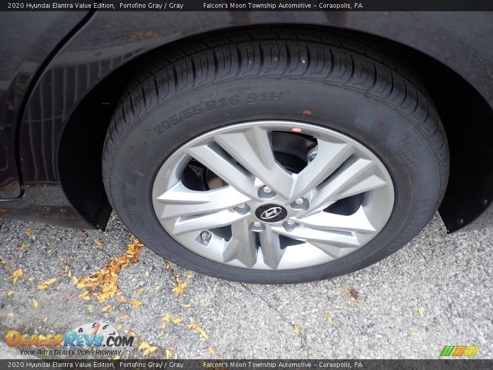 2020 Hyundai Elantra Value Edition Portofino Gray / Gray Photo #7