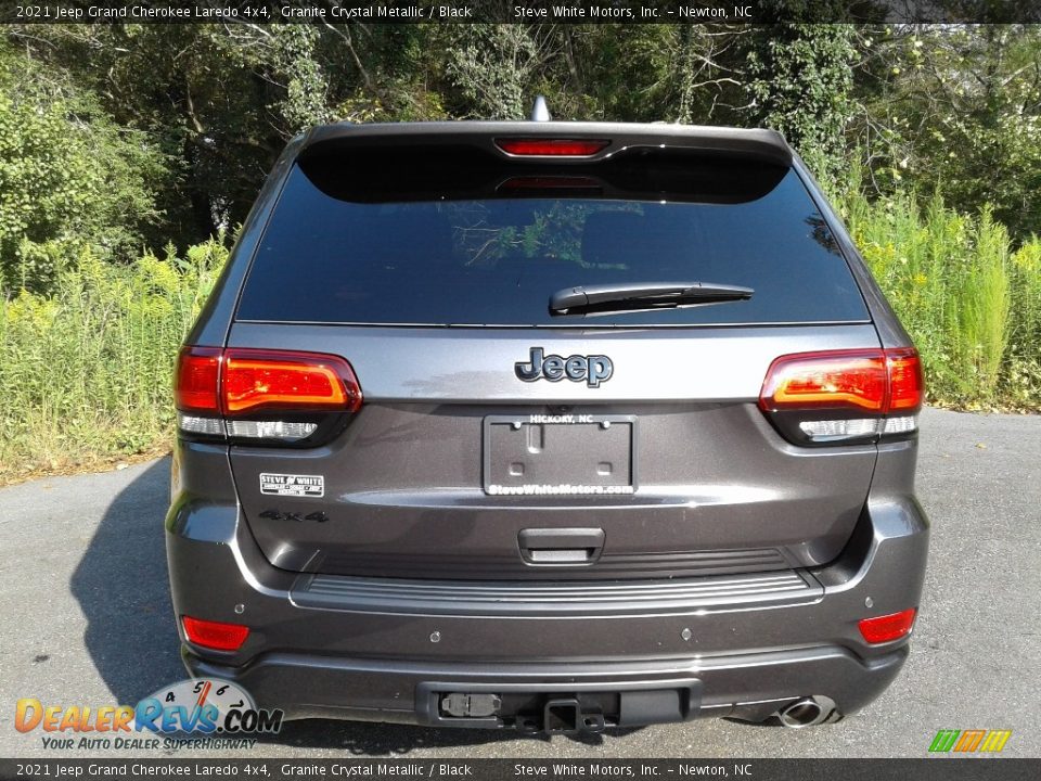 2021 Jeep Grand Cherokee Laredo 4x4 Granite Crystal Metallic / Black Photo #7