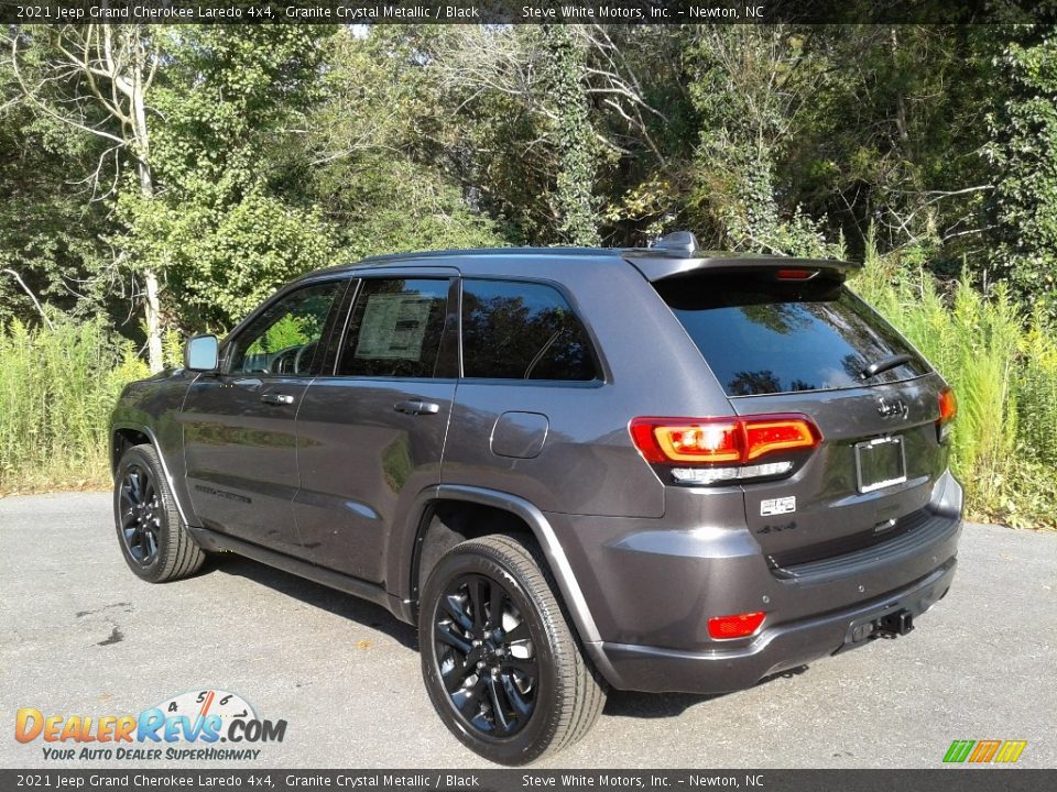 2021 Jeep Grand Cherokee Laredo 4x4 Granite Crystal Metallic / Black Photo #8