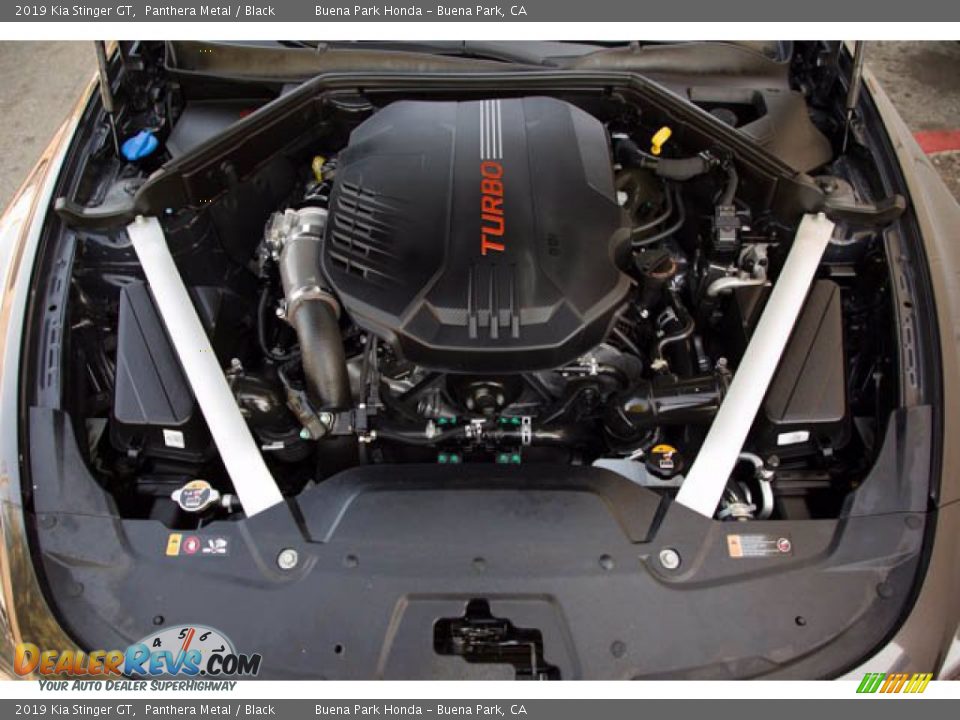 2019 Kia Stinger GT 3.3 Liter GDI Turbocharged DOHC 24-Valve CVVT V6 Engine Photo #36