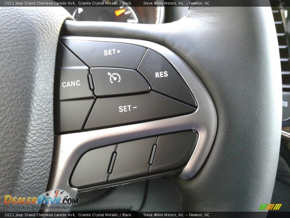 2021 Jeep Grand Cherokee Laredo 4x4 Granite Crystal Metallic / Black Photo #20