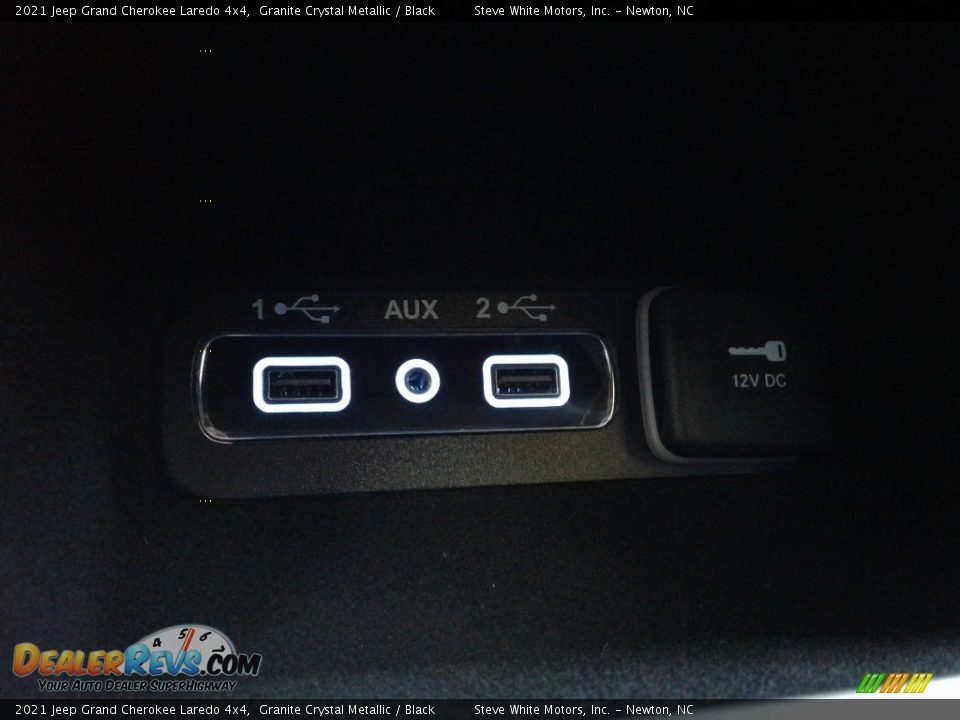 2021 Jeep Grand Cherokee Laredo 4x4 Granite Crystal Metallic / Black Photo #28