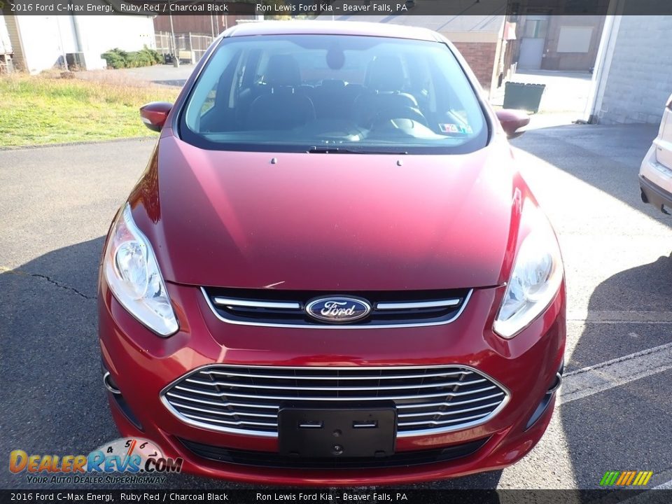 2016 Ford C-Max Energi Ruby Red / Charcoal Black Photo #4