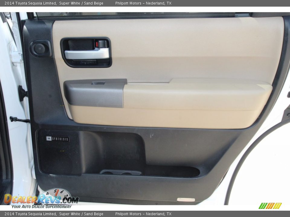 Door Panel of 2014 Toyota Sequoia Limited Photo #22