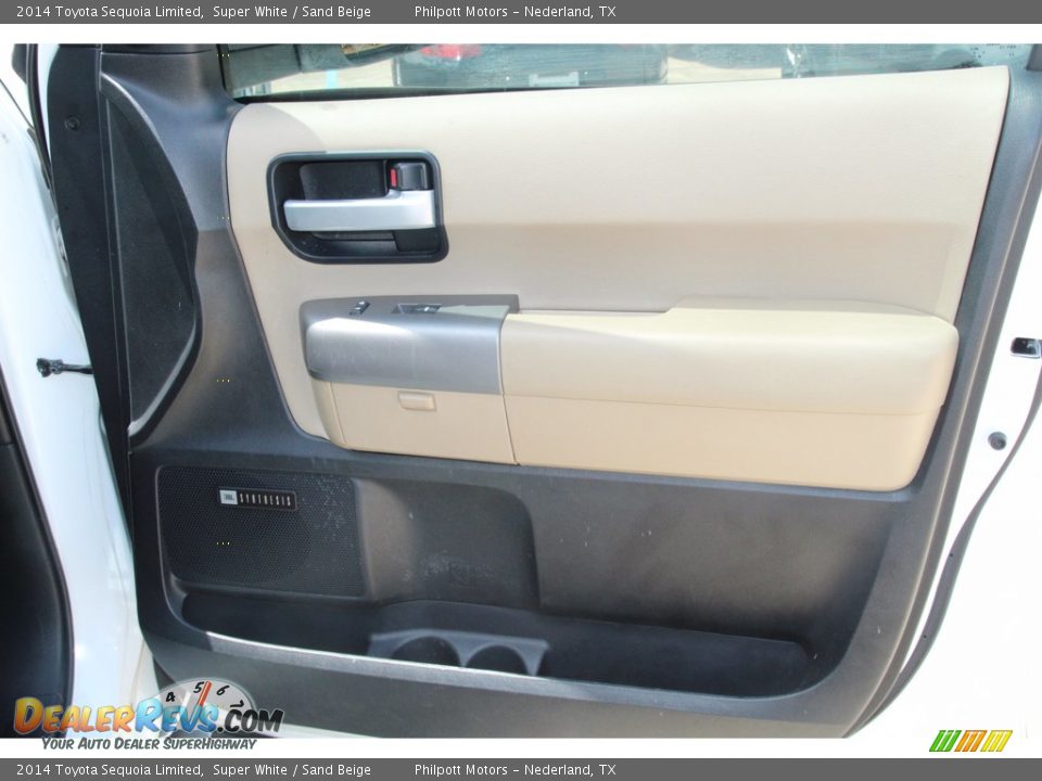 Door Panel of 2014 Toyota Sequoia Limited Photo #24