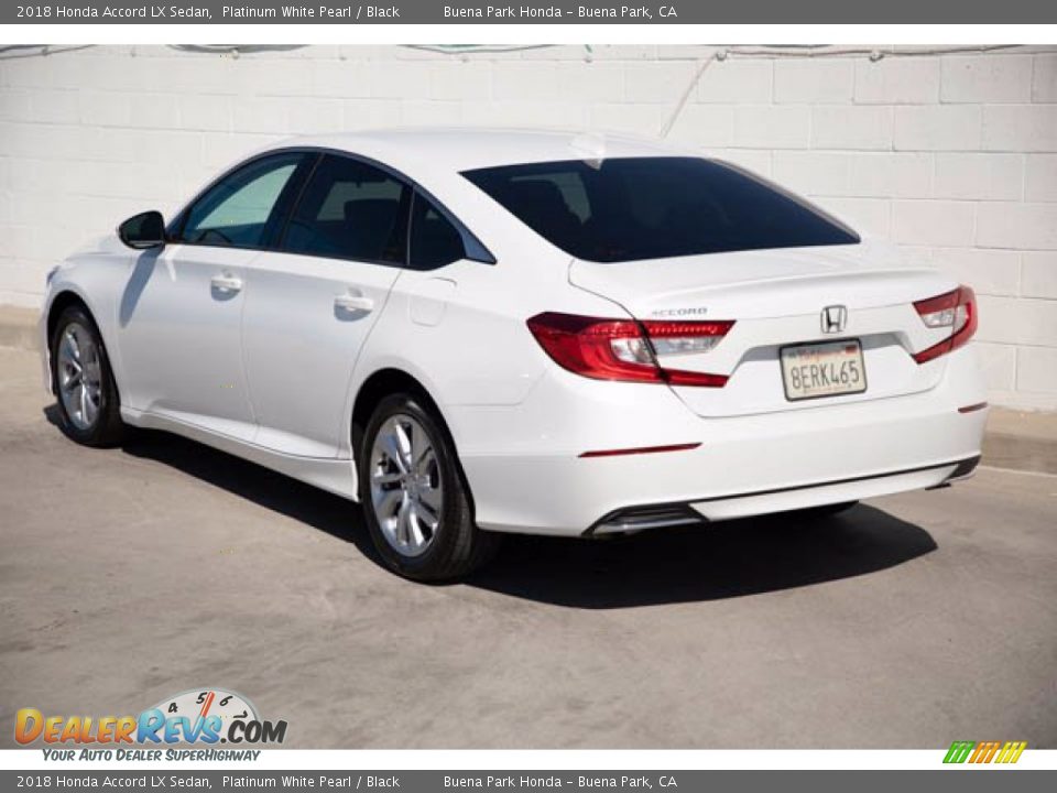 2018 Honda Accord LX Sedan Platinum White Pearl / Black Photo #2