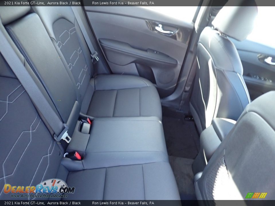 2021 Kia Forte GT-Line Aurora Black / Black Photo #9