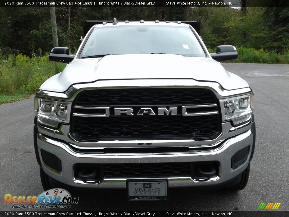 2020 Ram 5500 Tradesman Crew Cab 4x4 Chassis Bright White / Black/Diesel Gray Photo #4