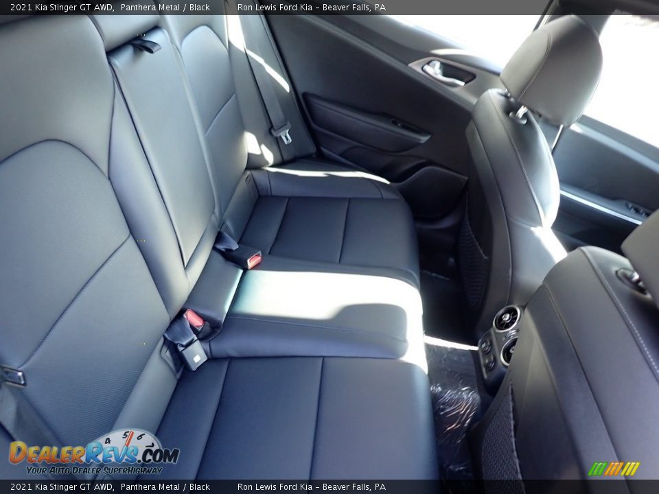 Rear Seat of 2021 Kia Stinger GT AWD Photo #9