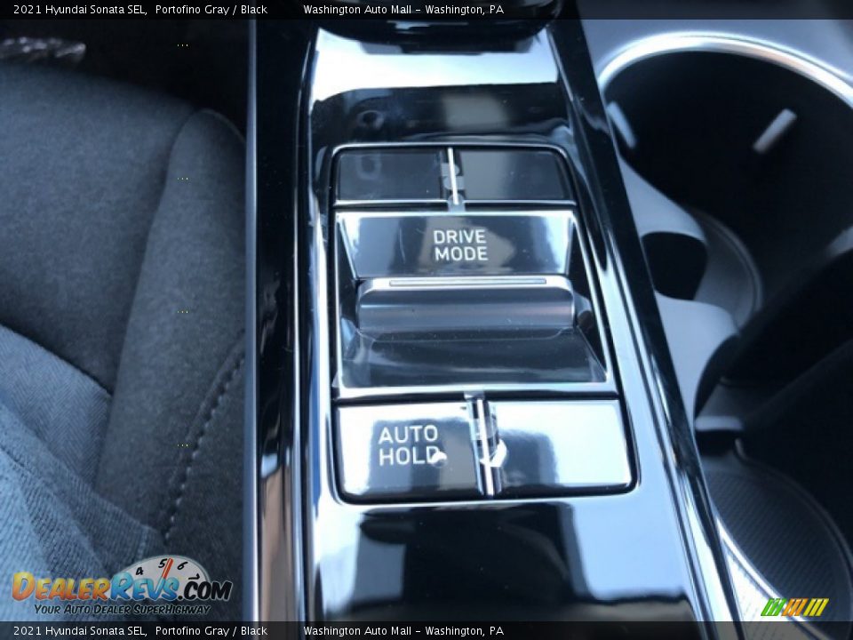 2021 Hyundai Sonata SEL Portofino Gray / Black Photo #16