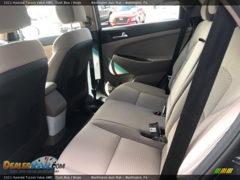 2021 Hyundai Tucson Value AWD Dusk Blue / Beige Photo #5