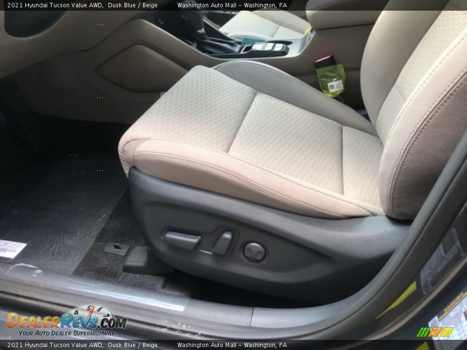 2021 Hyundai Tucson Value AWD Dusk Blue / Beige Photo #9