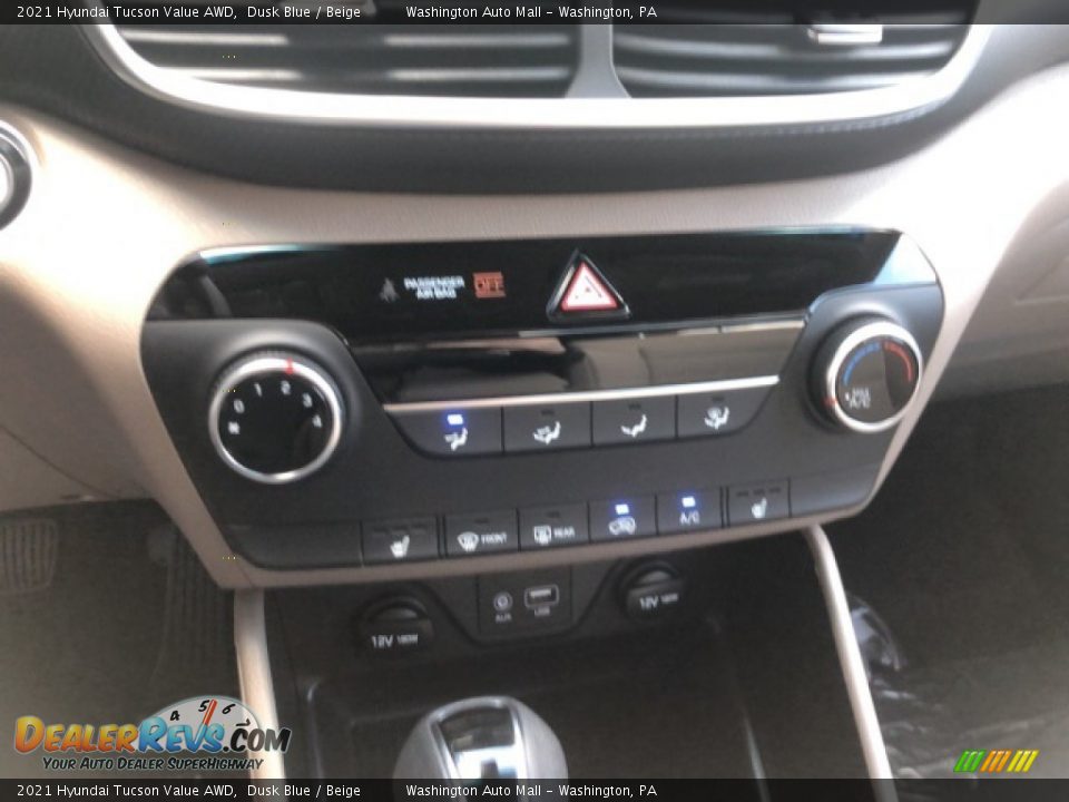 2021 Hyundai Tucson Value AWD Dusk Blue / Beige Photo #16