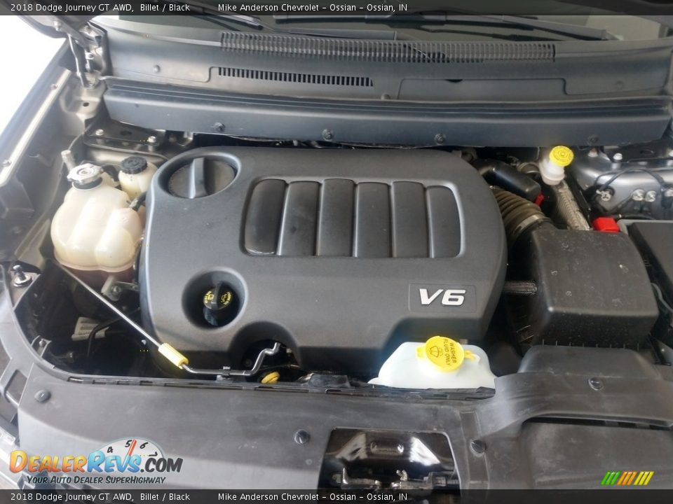 2018 Dodge Journey GT AWD 3.6 Liter DOHC 24-Valve VVT Pentastar V6 Engine Photo #11