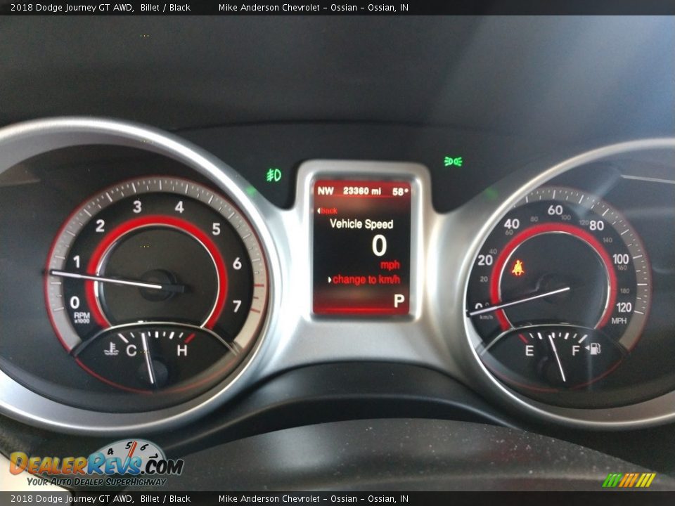 2018 Dodge Journey GT AWD Gauges Photo #28