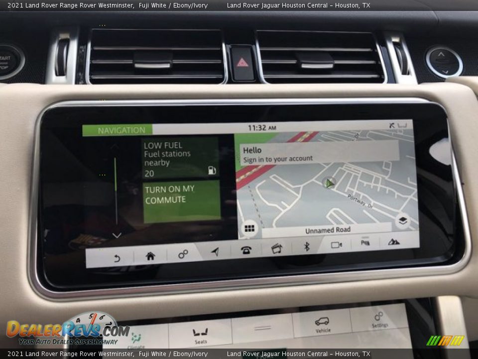 Navigation of 2021 Land Rover Range Rover Westminster Photo #21