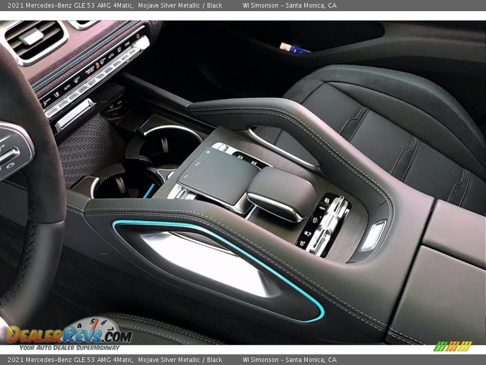 2021 Mercedes-Benz GLE 53 AMG 4Matic Mojave Silver Metallic / Black Photo #7