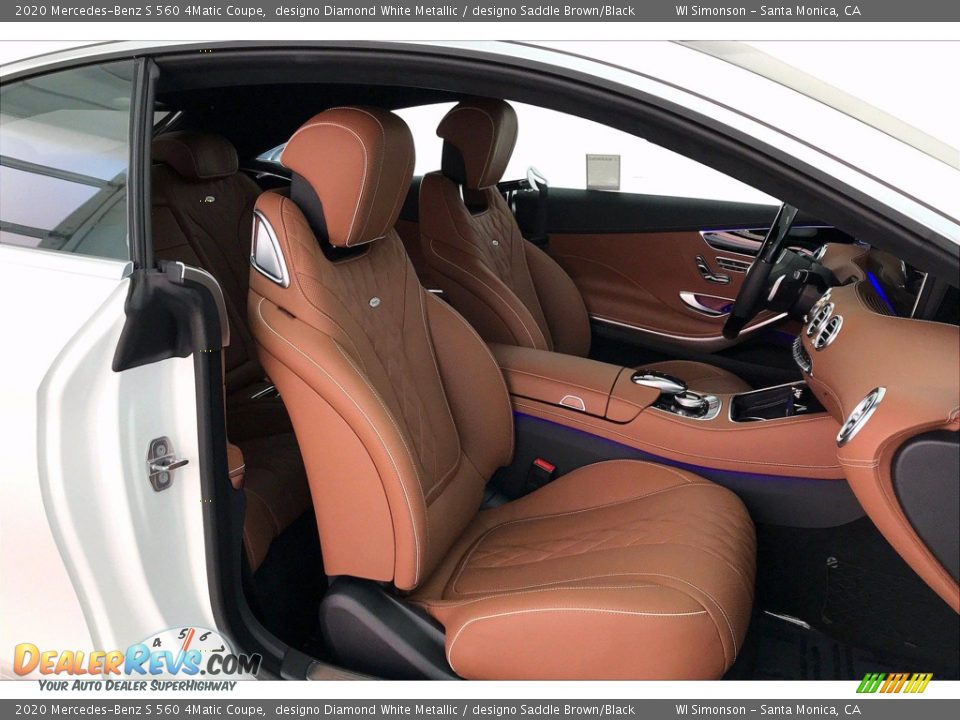 Front Seat of 2020 Mercedes-Benz S 560 4Matic Coupe Photo #5