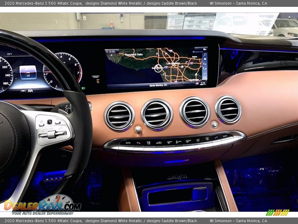 Navigation of 2020 Mercedes-Benz S 560 4Matic Coupe Photo #6