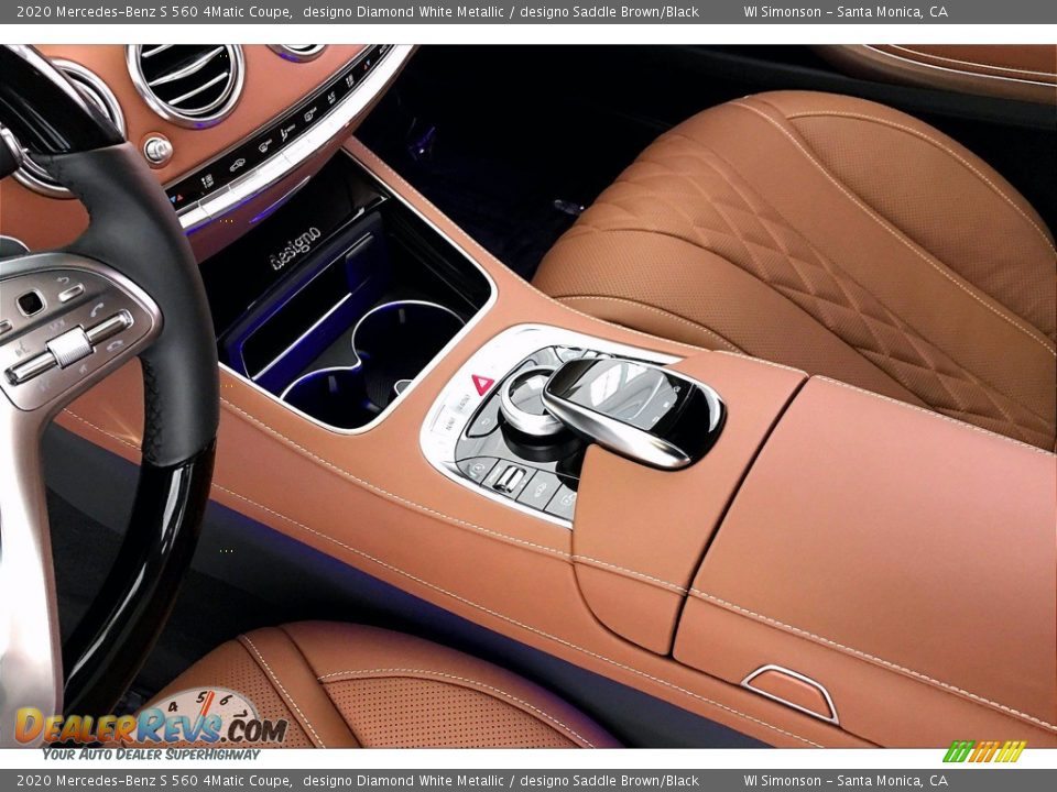Controls of 2020 Mercedes-Benz S 560 4Matic Coupe Photo #7