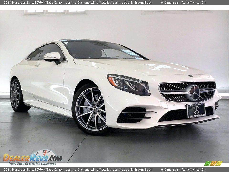 Front 3/4 View of 2020 Mercedes-Benz S 560 4Matic Coupe Photo #12
