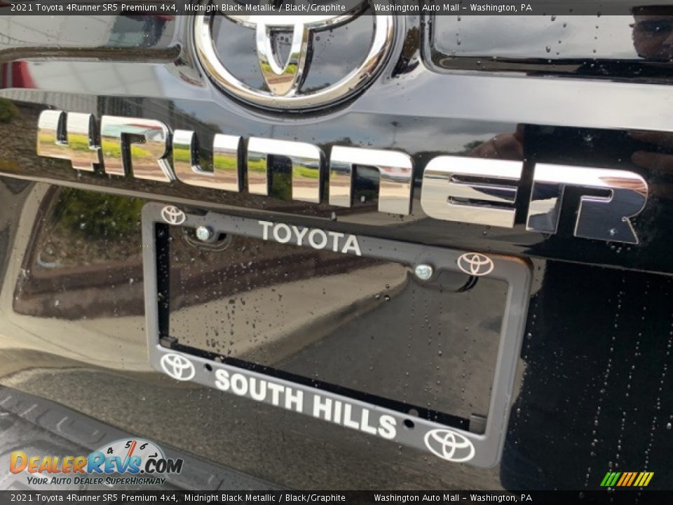 2021 Toyota 4Runner SR5 Premium 4x4 Midnight Black Metallic / Black/Graphite Photo #34