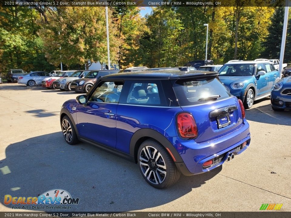 2021 Mini Hardtop Cooper S 2 Door Starlight Blue Metallic / Carbon Black Photo #2