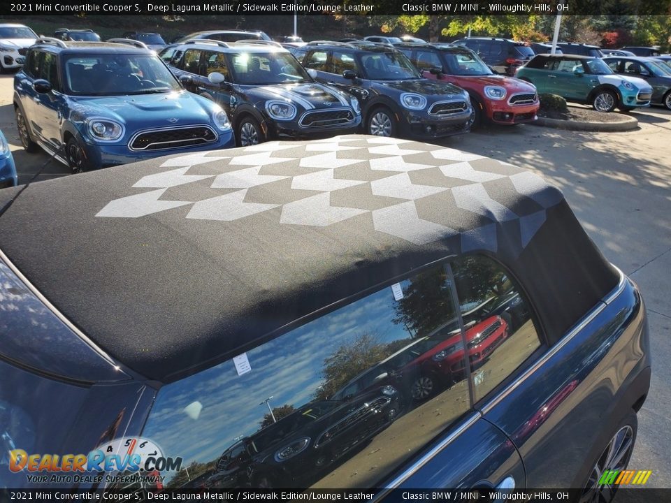 2021 Mini Convertible Cooper S Deep Laguna Metallic / Sidewalk Edition/Lounge Leather Photo #6