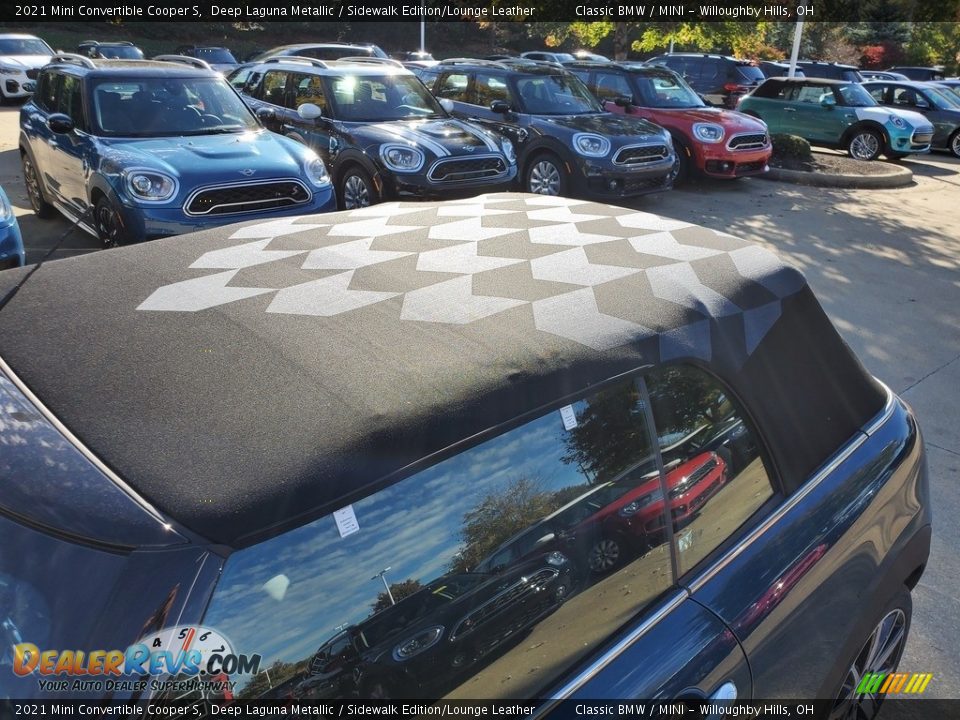 2021 Mini Convertible Cooper S Deep Laguna Metallic / Sidewalk Edition/Lounge Leather Photo #6