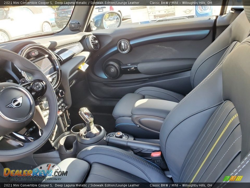 Sidewalk Edition/Lounge Leather Interior - 2021 Mini Convertible Cooper S Photo #7