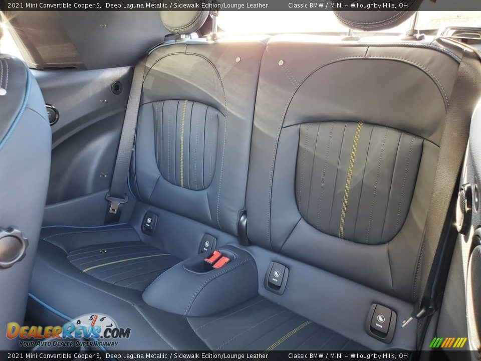Rear Seat of 2021 Mini Convertible Cooper S Photo #10