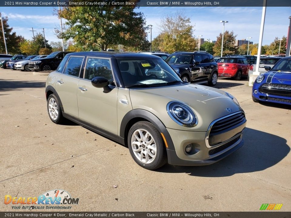 Front 3/4 View of 2021 Mini Hardtop Cooper 4 Door Photo #1