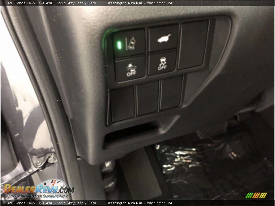 2020 Honda CR-V EX-L AWD Sonic Gray Pearl / Black Photo #4