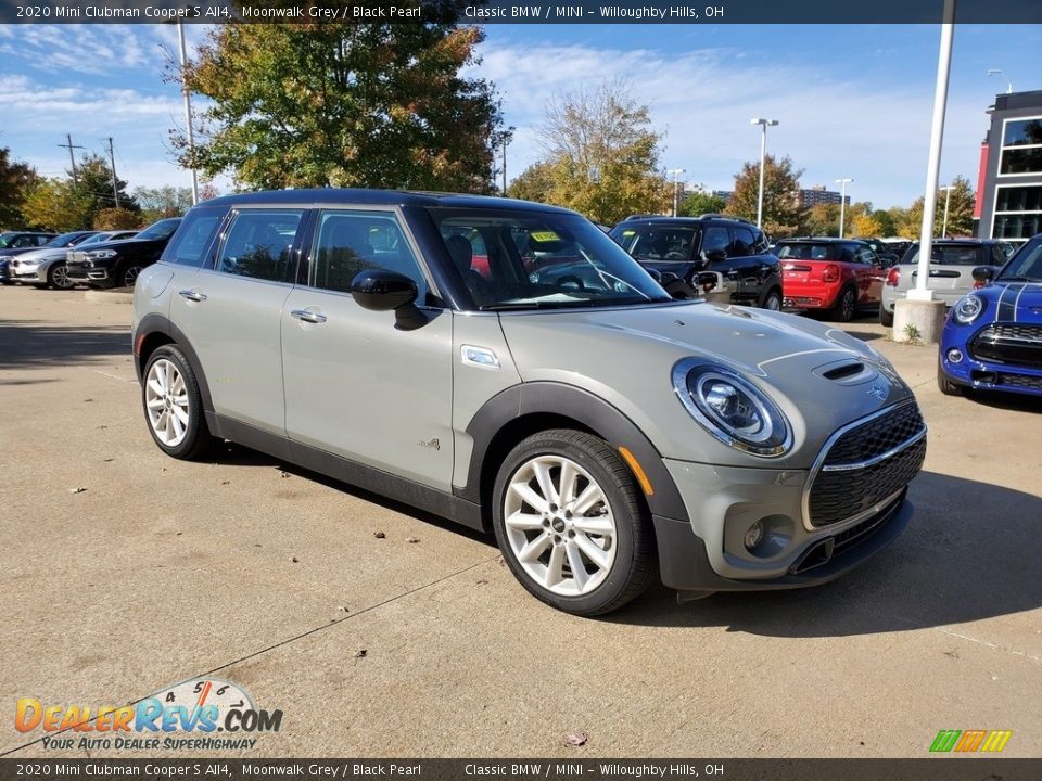 2020 Mini Clubman Cooper S All4 Moonwalk Grey / Black Pearl Photo #1