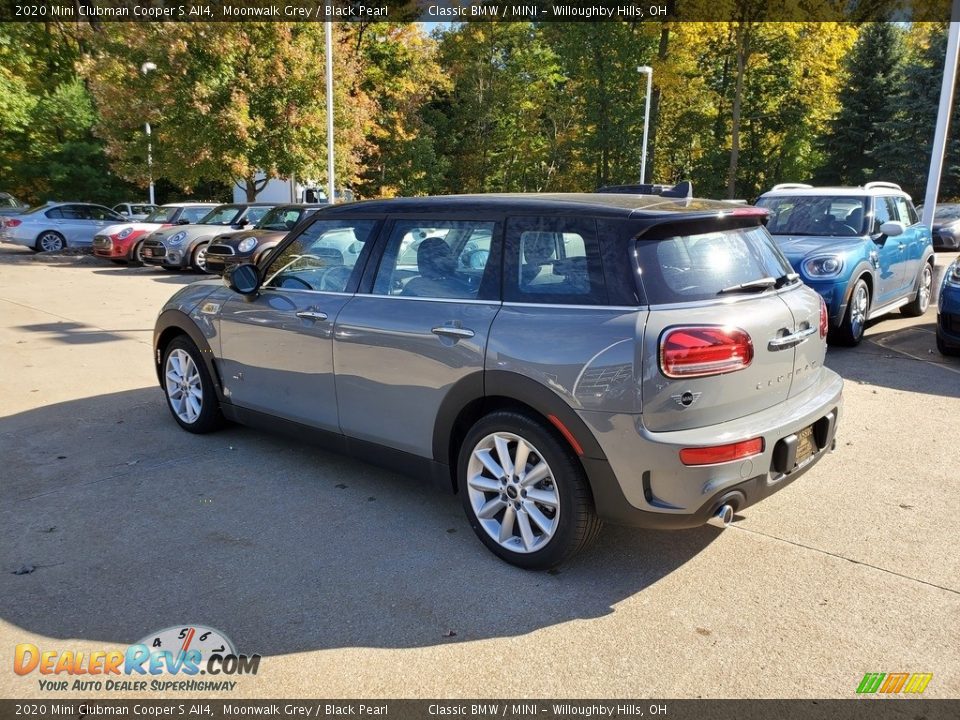 2020 Mini Clubman Cooper S All4 Moonwalk Grey / Black Pearl Photo #2