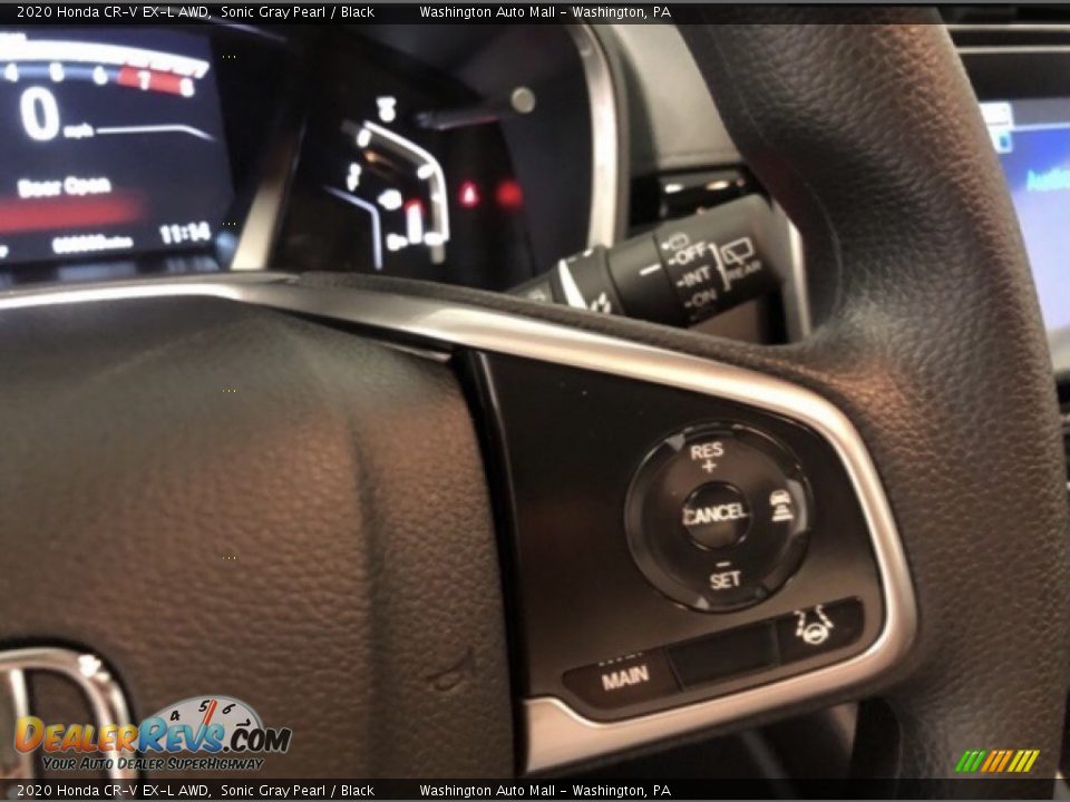 2020 Honda CR-V EX-L AWD Sonic Gray Pearl / Black Photo #13