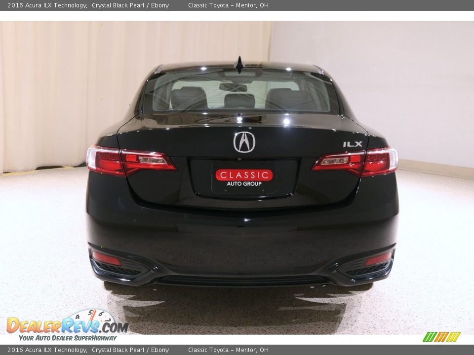 2016 Acura ILX Technology Crystal Black Pearl / Ebony Photo #20