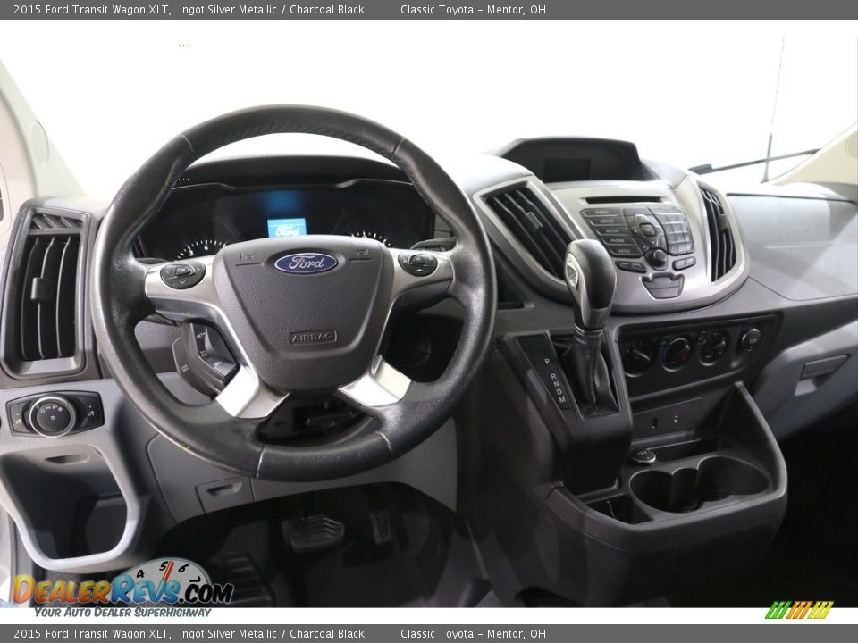 Dashboard of 2015 Ford Transit Wagon XLT Photo #6