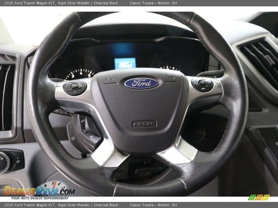2015 Ford Transit Wagon XLT Steering Wheel Photo #7
