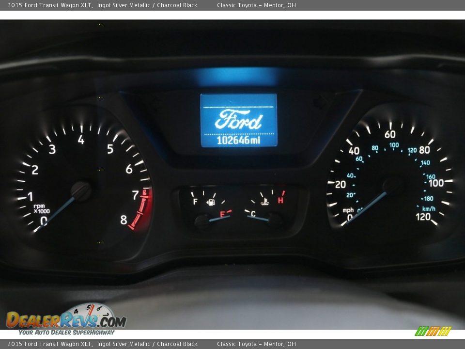 2015 Ford Transit Wagon XLT Gauges Photo #8