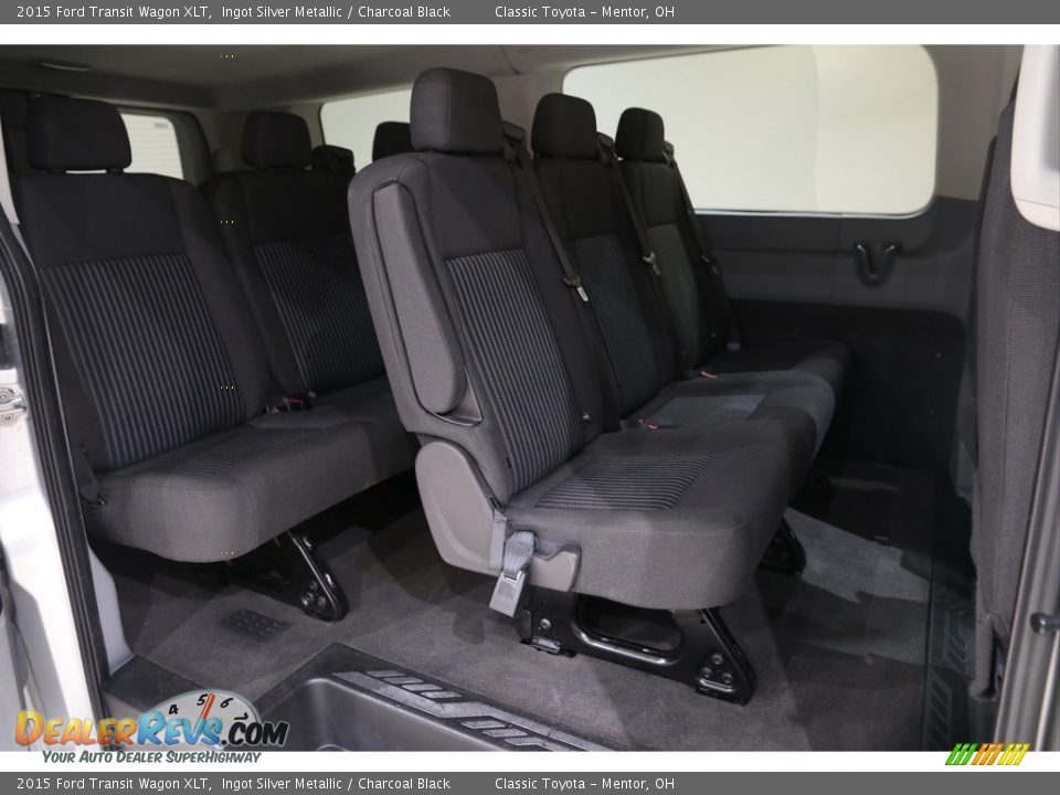 Rear Seat of 2015 Ford Transit Wagon XLT Photo #15