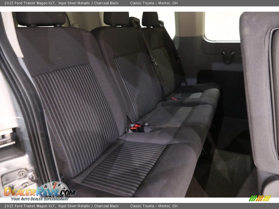 Rear Seat of 2015 Ford Transit Wagon XLT Photo #16