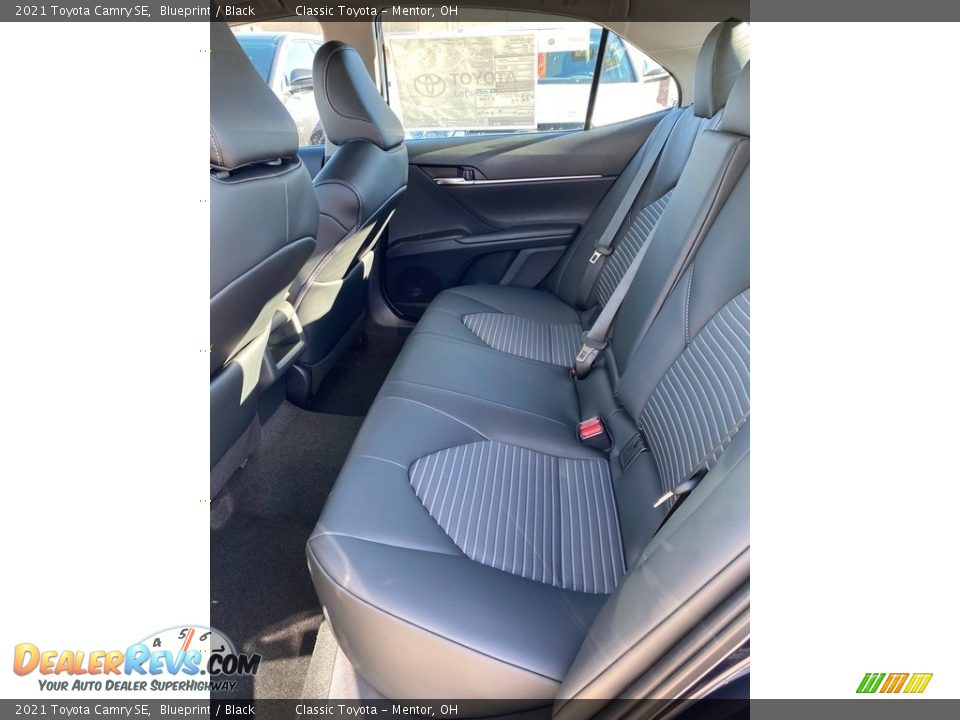 Rear Seat of 2021 Toyota Camry SE Photo #3