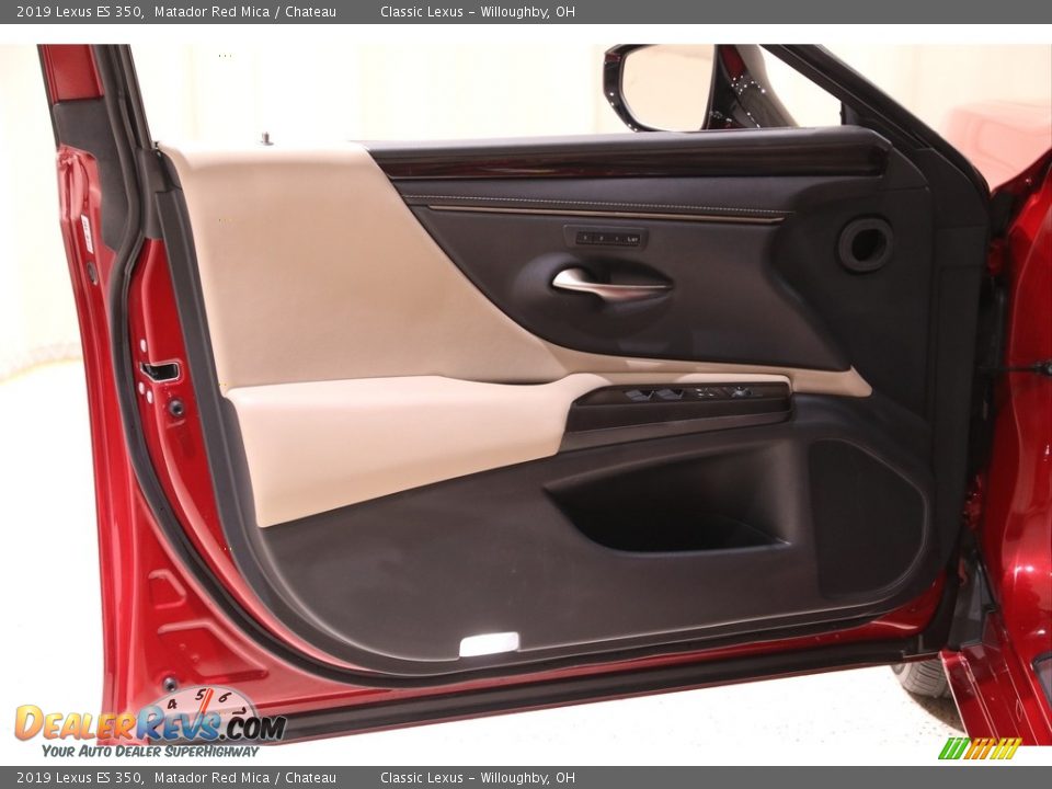 2019 Lexus ES 350 Matador Red Mica / Chateau Photo #4