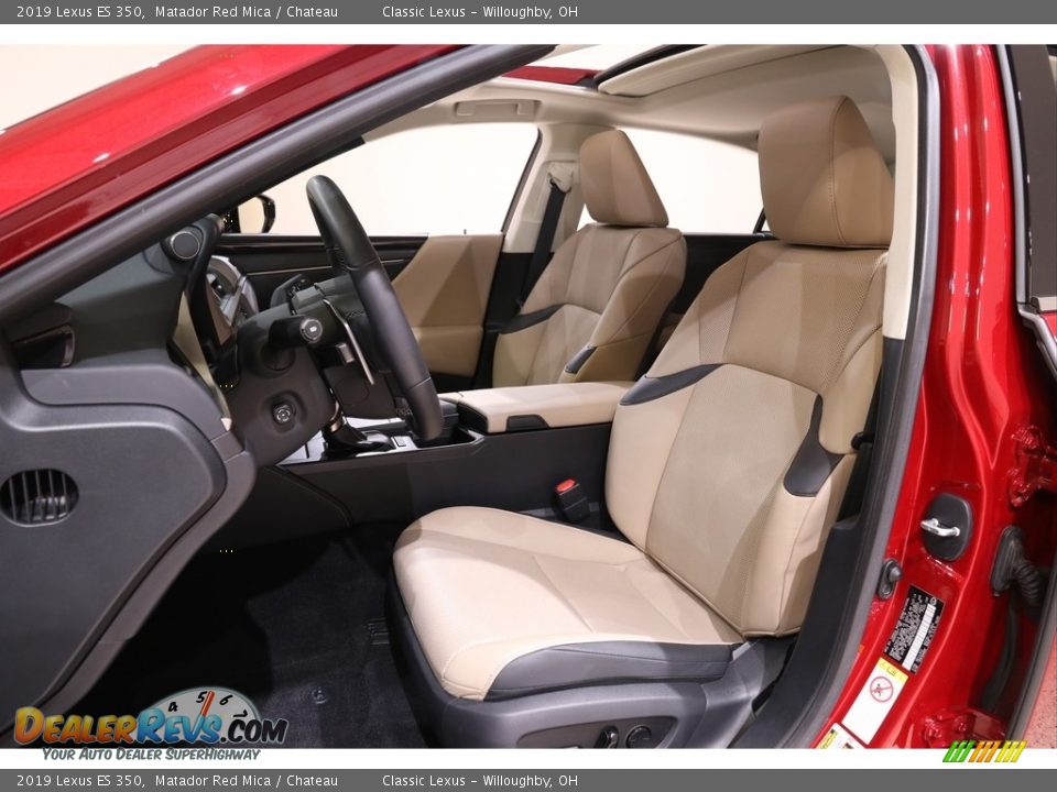 2019 Lexus ES 350 Matador Red Mica / Chateau Photo #5